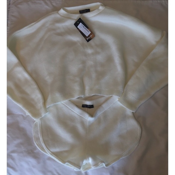 **SOLD** Nasty Gal Knit Lounge Set - Picture 2 of 3